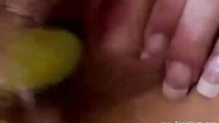 Exotic Misty Likes Her Green Toy Best Sex Session