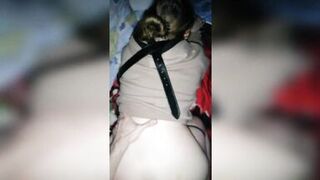 Sensual Fuck with my GF used Belt to Assert Dominance - 11 image