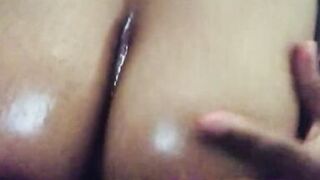 Big Oiled up Ebony Tits