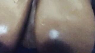 Big Oiled up Ebony Tits