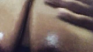 Big Oiled up Ebony Tits