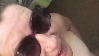 Cumshots on my Face and Tits!