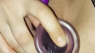 Big Dildo MILF Masturbate - 6 image