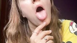 Beautiful Anime Woman with Ahegao on her Face