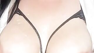 Anya Plays with her Milky Tits - 9 image