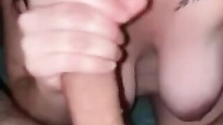 Letting Wife Suck Friends White Dick. - 5 image
