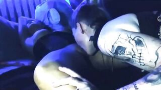 Lesbian Seduces Hot Stripper at Club . Convinces her to Cum Stay the Night... - 2 image