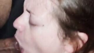 Pregnant BBW Gets Face Fucked for 3 Minutes - 5 image