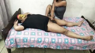 Indian Wife Pleasing her Hubby Boss - 3 image