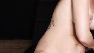 Kiki Deez Frees the Ta Ta's and Cums 4 Times!