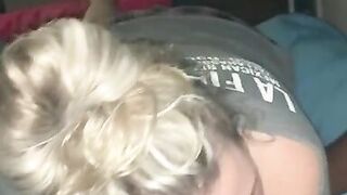 Mom Sucks on Boss BBC for Extra Money