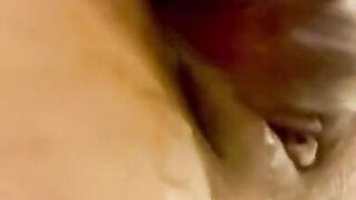 Dildo Fuck while Showering