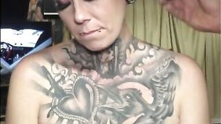 Chassidy Lynn - Head Shave with Big Tits out - 4 image