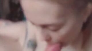 Sucks her Boyfriend's Cock and Gets Pleasure from his Sperm - 11 image