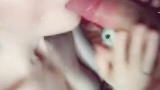Sucks her Boyfriend's Cock and Gets Pleasure from his Sperm - 15 image