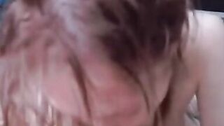 Sucks her Boyfriend's Cock and Gets Pleasure from his Sperm - 6 image