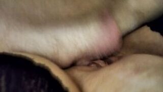 My Finger is in her Anus, my Dick is in her Throat! Hot POV Fucksession from Mature Russian Couple!