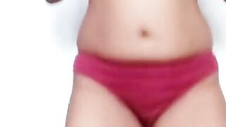 POV Hot Stepmom Nude Dancing in Front of Stepson