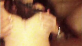 Desirous Love Making of a Petite Perfect Bodied Wife on a Lounge