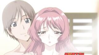 Hentai Pros - Milfs Mai & Kozue Share Tsutomu's Big Cock so he won't have to Choose between them