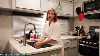 Step Son Fucks Stuck Mom