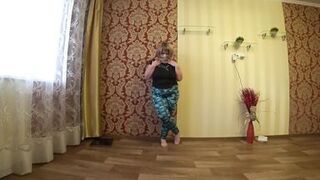 Lesbian with Strapon Fucked MILF in Anal Doggystyle Shaking a Big Ass POV