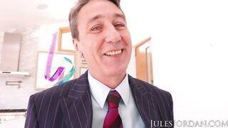 Jules Jordan - Lana Rhoades’ Fantasy comes True she Gets to Fuck an old Man - 6 image