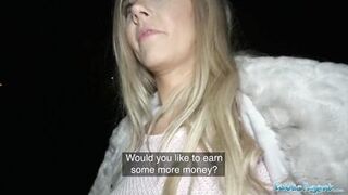 Public Agent Florane Russell Fucked in Car and Cum on her Tits - 6 image