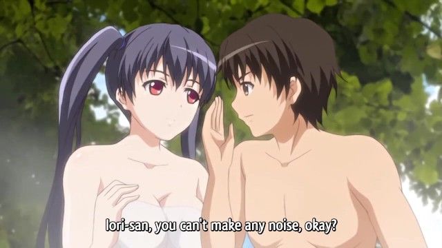 Hot manga maid three-some sex